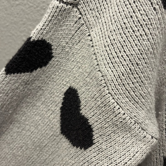 Abercrombie & Fitch Patterned Black and White Sweater Kids Size‎ 15/16 Fall - Picture 5 of 7